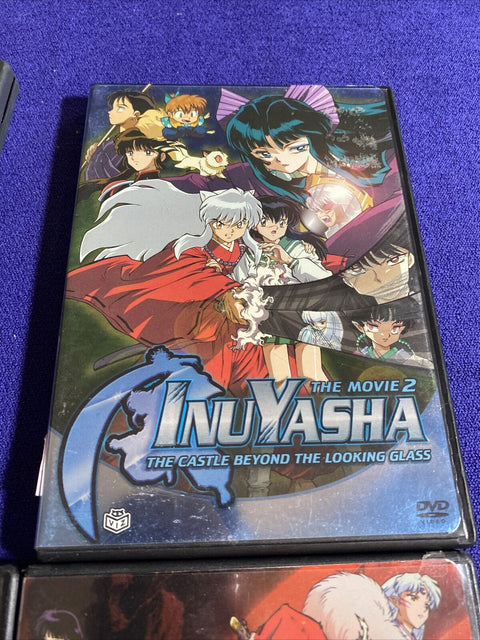 Inuyasha The Movie DVD Lot 1-4 - Region 1 Anime 1 2 3 4