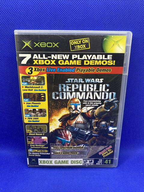 Official Xbox Magazine Demo Disc Feb 2005 #42 - CIB Complete, Tested!