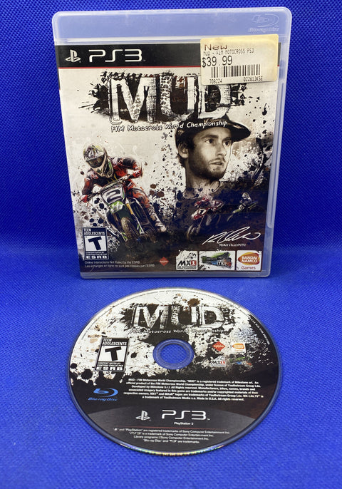 MUD: FIM Motocross World Championship (Sony PlayStation 3, 2013) PS3 Tested!