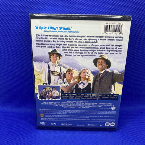 National Lampoons European Vacation (DVD, 2005) Snapcase NEW! Factory Sealed!