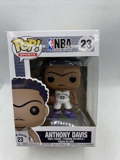 NEW! Funko Pop! Sports 23 Anthony Davis New Orleans Pelicans - NBA Vinyl Figure