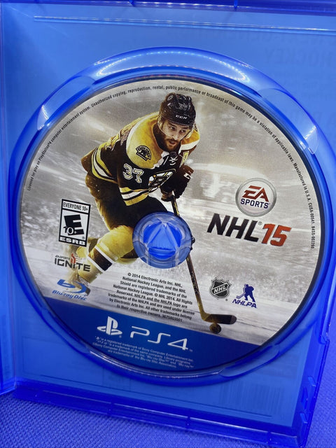 NHL 15: Hockey (Sony PlayStation 4) PS4 CIB Complete, Tested!