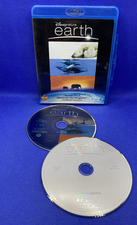 Disneynature - Earth (Blu-ray + DVD 2-Disc, 2009) Tested!