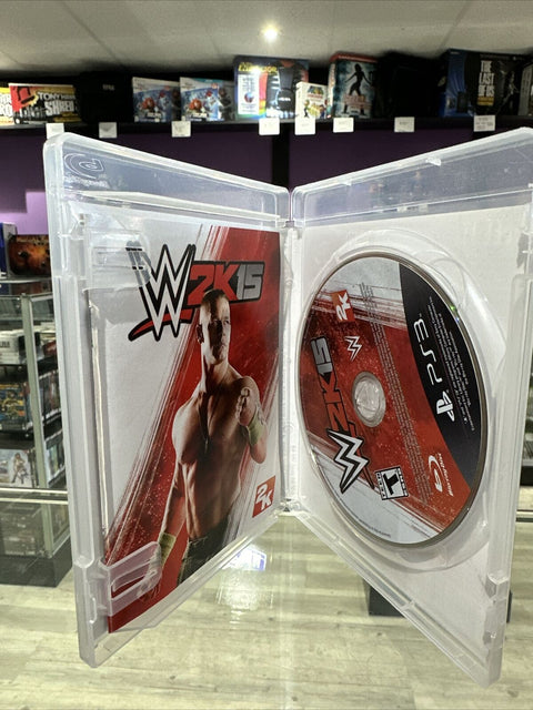 WWE 2K15 (Sony PlayStation 3, 2014) Tested CIB Complete PS3