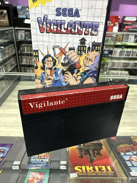 Vigilante - Sega Master System SMS Authentic - Tested!