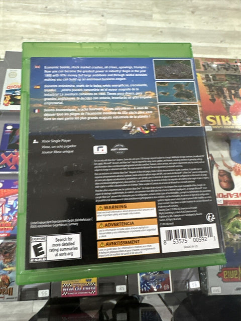 Industry Giant II (Microsoft Xbox One, 2017) XB1 Tested!