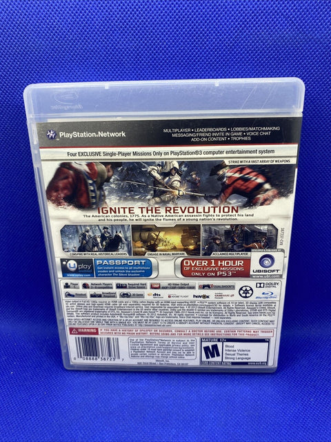 Assassin's Creed III Target Edition (Sony PlayStation 3, 2012) PS3 CIB Complete!