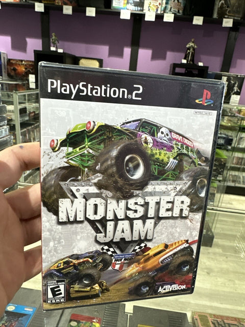 NEW! Monster Jam PS2 Sony PlayStation 2 Factory Sealed!