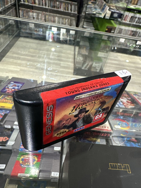 Instruments of Chaos Starring Young Indiana Jones (Sega Genesis, 1994) Tested