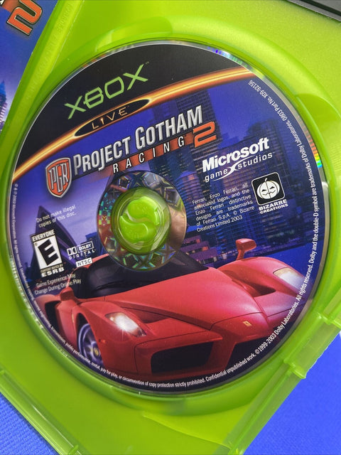 Project Gotham Racing 1 And 2 (Microsoft Original Xbox, 2001) Tested!