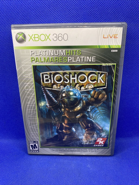 Bioshock (Xbox 360, 2007) Platinum Hits - CIB Complete - Tested!