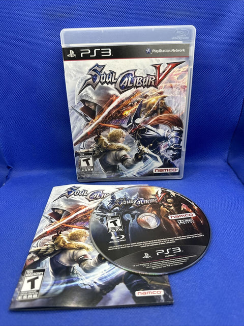 Soul Calibur V 5 (Sony PlayStation 3, 2012) PS3 CIB Complete Tested