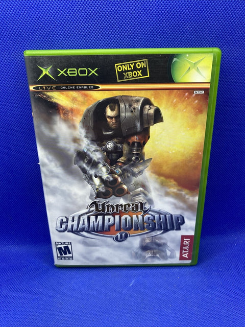 Unreal Championship Black Label (Microsoft Original Xbox, 2003) Complete Tested!