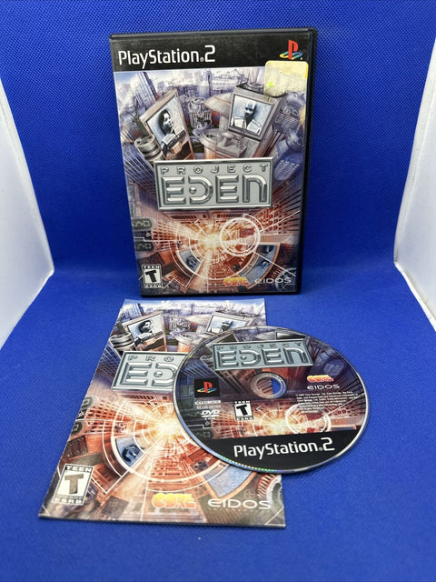 Project Eden (Sony PlayStation 2, 2001) PS2 CIB Complete - Tested!