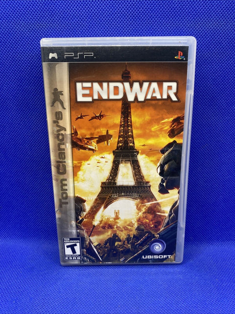 Tom Clancy's EndWar (Sony PSP, 2008) CIB Complete, Tested!