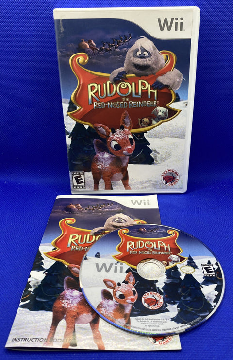 Rudolph the Red-Nosed Reindeer (Nintendo Wii, 2010) CIB Complete, Tested!