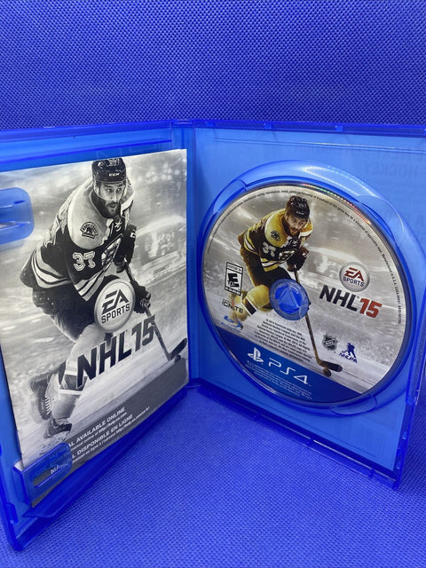 NHL 15: Hockey (Sony PlayStation 4) PS4 CIB Complete, Tested!