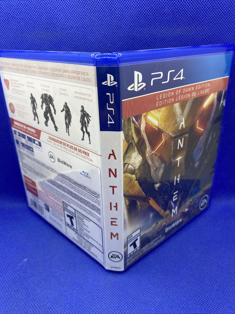 Anthem Legion of Dawn Edition (Sony PlayStation 4, PS4) CIB Complete - Tested!