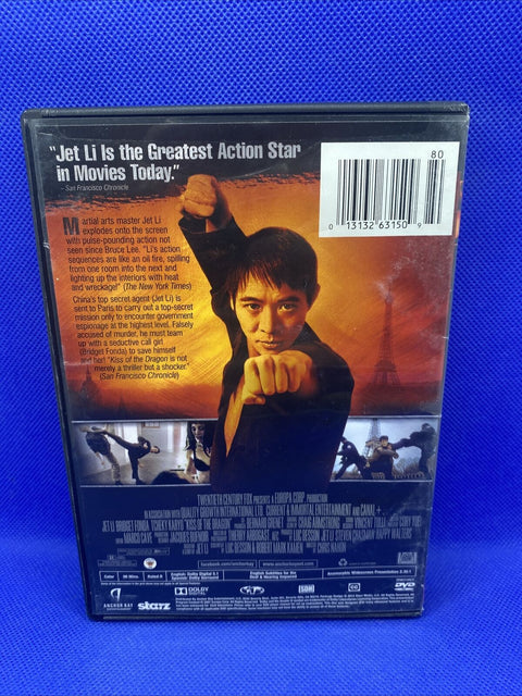 Kiss of the Dragon (DVD, 2015) Case Variant - Jet Li