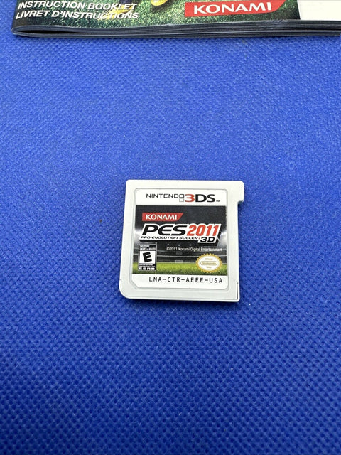 Pes 2011 3D (Pro Evolution Soccer) Nintendo 3DS Complete Tested