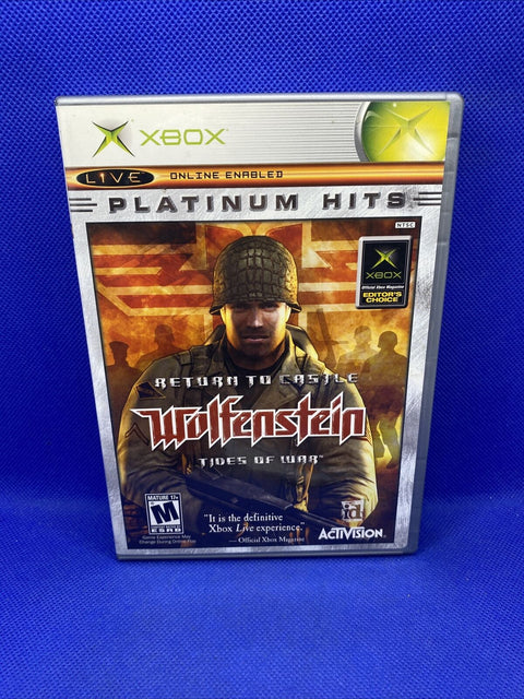 Return to Castle Wolfenstein: Tides of War (Microsoft Original Xbox) Complete!