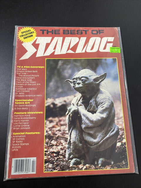 The Best of Starlog Vol. 2 Special Collectors Edition - Star Wars Yoda Cover