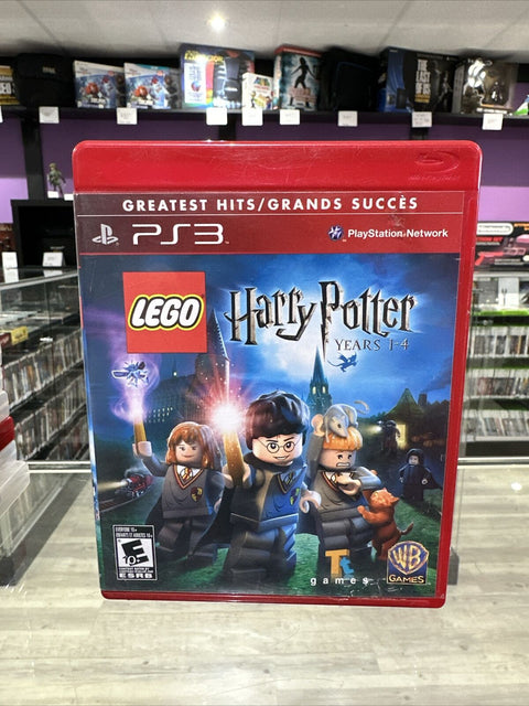 Lego Harry Potter: Years 1-4 (Sony PlayStation 3, 2010) PS3 Complete Tested!