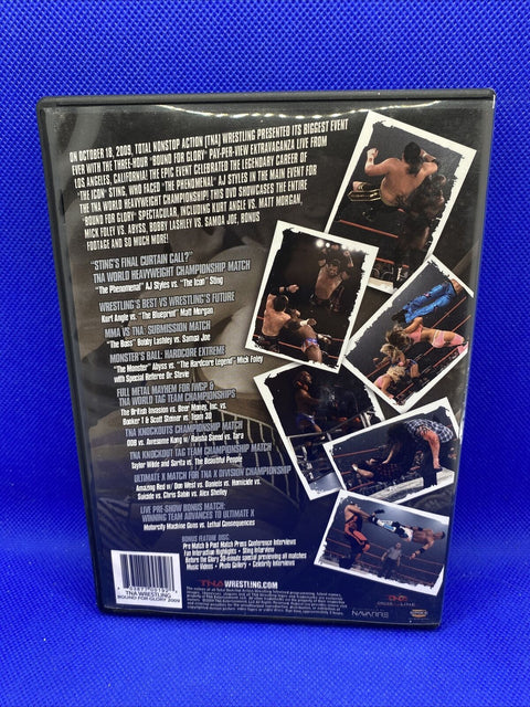 TNA Wrestling: Bound For Glory 2009 2-Disc (DVD, 2009) Sting, Kurt Angle