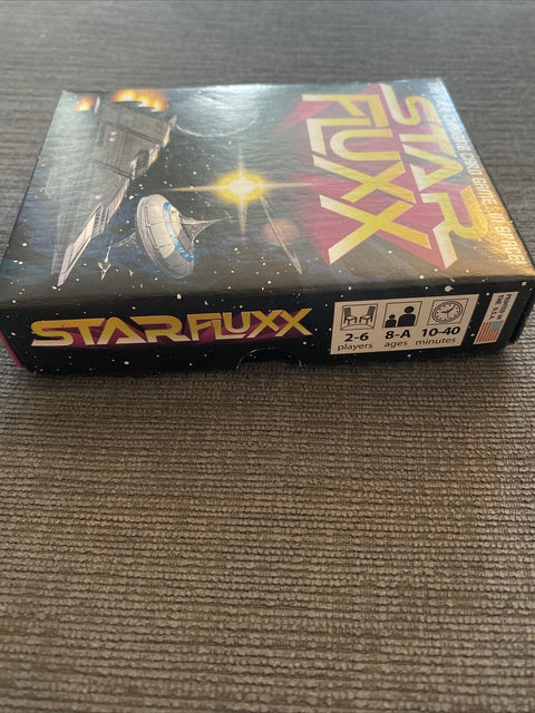 Star Fluxx Card Game by Looney Labs - 100% Complete CIB