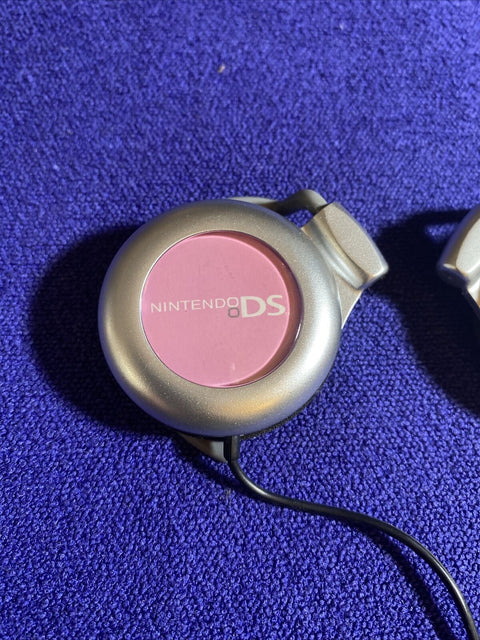 Authentic Official Nintendo DS Lite Headphones - Pink