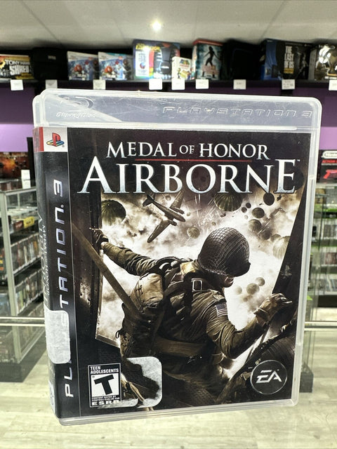 Medal of Honor: Airborne (Sony PlayStation 3, 2007) PS3 CIB Complete Tested