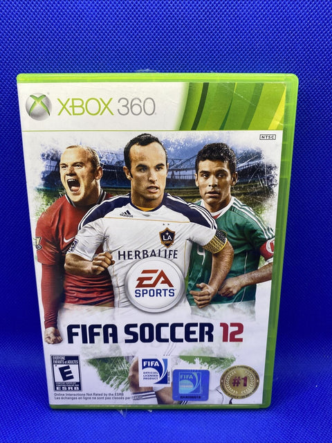 FIFA Soccer 12 (Microsoft Xbox 360, 2011) CIB Complete, Tested, Working!