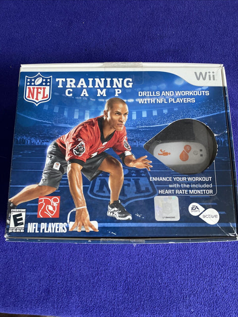 EA Sports Active NFL Training Camp Big Box Bundle - Nintendo Wii - Complete!