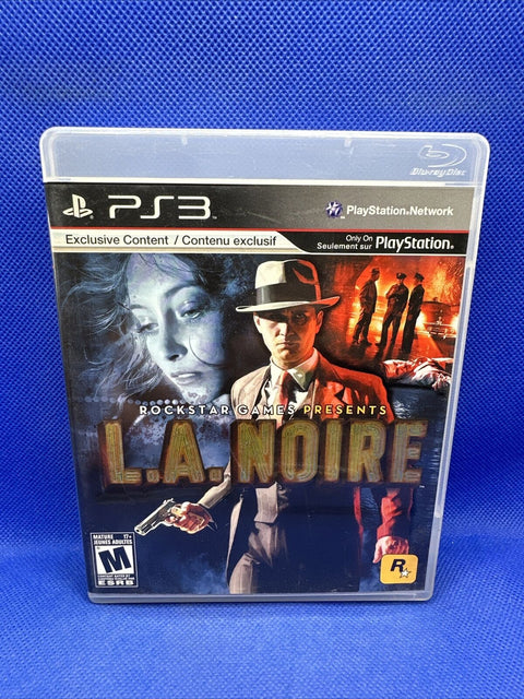 L.A. Noire (Sony PlayStation 3, 2011) PS3 CIB Complete - Tested!