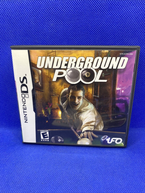 Underground Pool (Nintendo DS, 2007) CIB Complete - Tested!