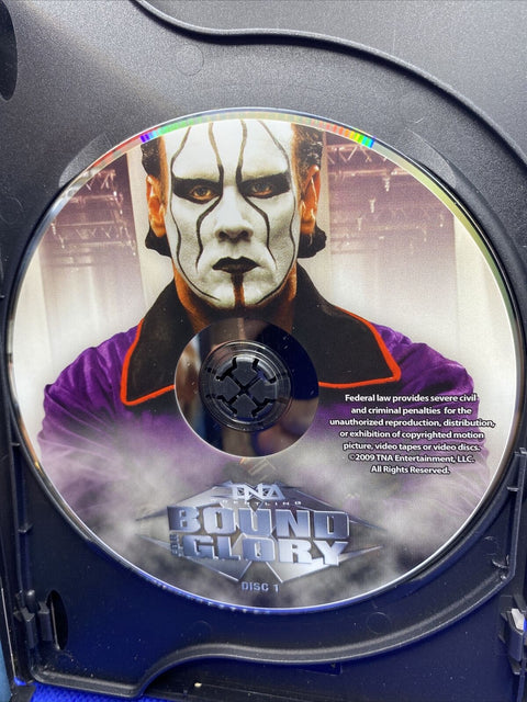 TNA Wrestling: Bound For Glory 2009 2-Disc (DVD, 2009) Sting, Kurt Angle