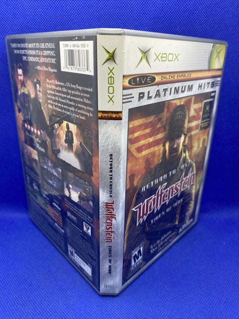 Return to Castle Wolfenstein: Tides of War (Microsoft Original Xbox) Complete!