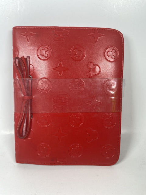 Official Disney Photo Album - Red Mickey Mouse - Holds 32 Pictures - Authentic