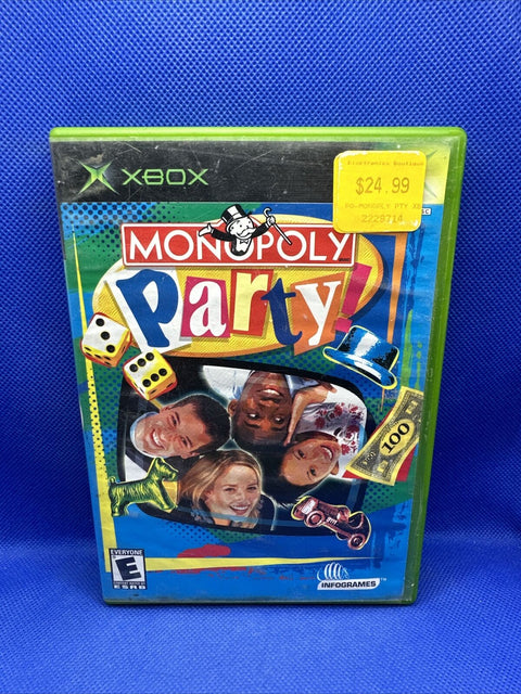 Monopoly Party (Microsoft Original Xbox, 2002) Complete Tested