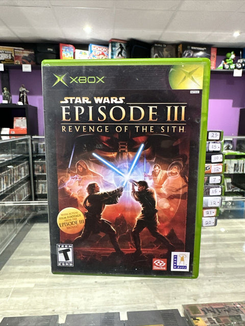 Star Wars: Episode III: Revenge of the Sith (Microsoft Original Xbox) Complete