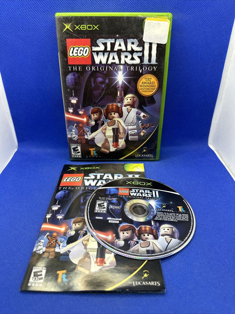 LEGO Star Wars II: The Original Trilogy (Microsoft Original Xbox, 2006) Complete