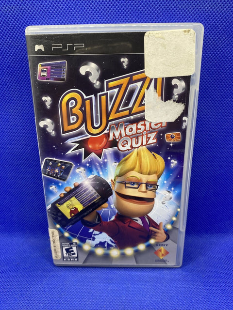 Buzz Master Quiz (Sony PSP, 2008) CIB Complete, Tested!