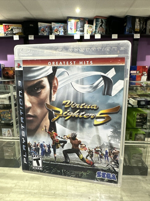 Virtua Fighter 5 (Sony PlayStation 3, 2007) PS3 CIB Complete Tested!