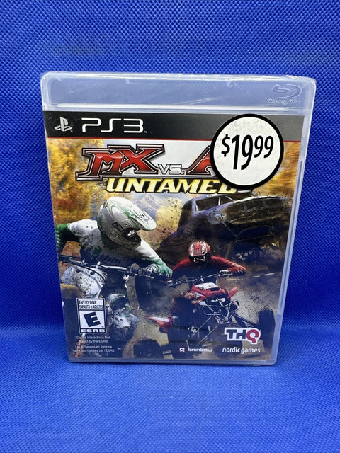 NEW! MX vs. ATV Untamed (Sony PlayStation 3, 2007) PS3 Factory Sealed