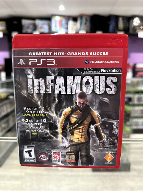 inFamous (Sony PlayStation 3, 2009) PS3 Tested