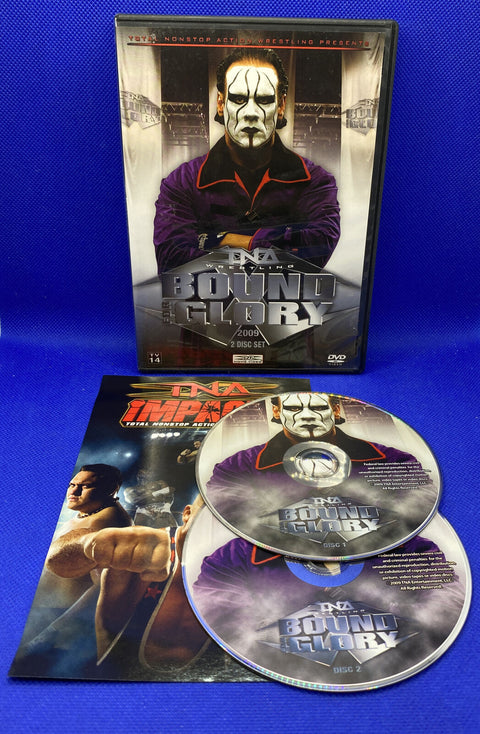 TNA Wrestling: Bound For Glory 2009 2-Disc (DVD, 2009) Sting, Kurt Angle