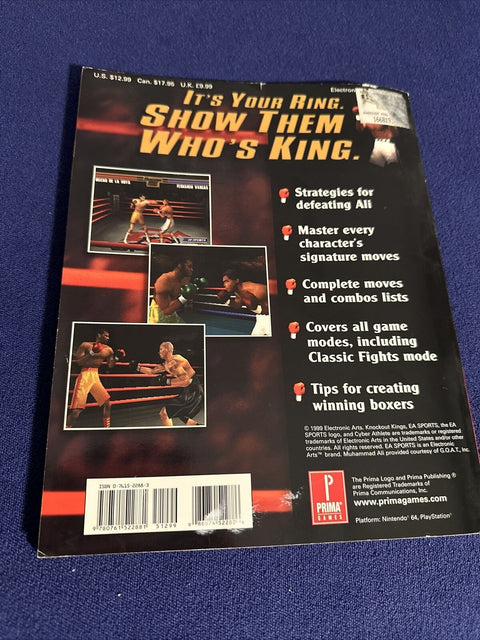 Knockout Kings Official Prima Strategy Game Guide - N64 + PlayStation