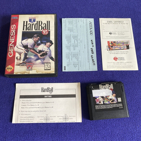 HardBall '95 (Sega Genesis, 1995) Tested!