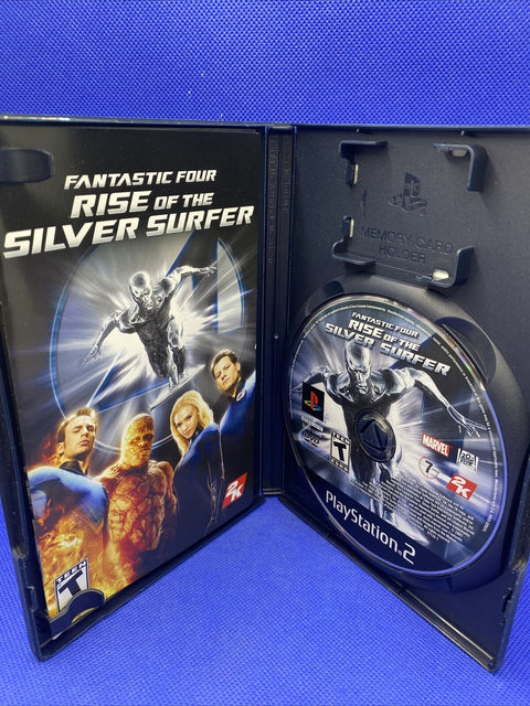 Fantastic 4: Rise of the Silver Surfer (PlayStation 2) PS2 CIB Complete Tested!