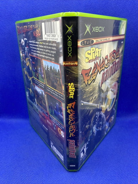 Splat Magazine Renegade Paintball (Microsoft Original Xbox) Complete - Tested!